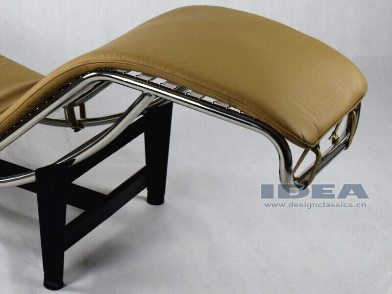 Chaise Lounge Chair Beige