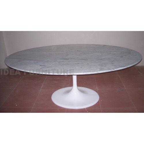 Saarinen tulip oval dining table