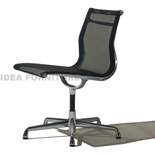 Eames Low Back Aluminum Office Chair-Mesh