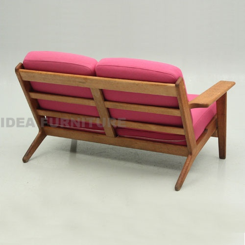 Hans J Wegner Style GE 290 2 Seat Sofa