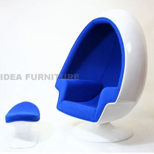 Alpha Egg Chair and Ottoman