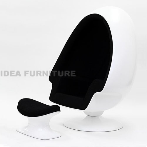 Alpha Egg Chair and Ottoman