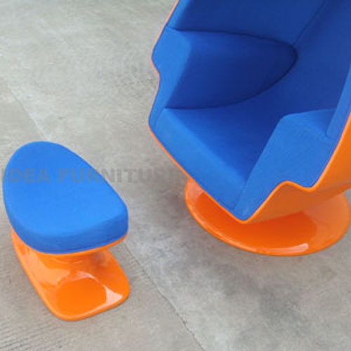 Alpha Egg Chair and Ottoman