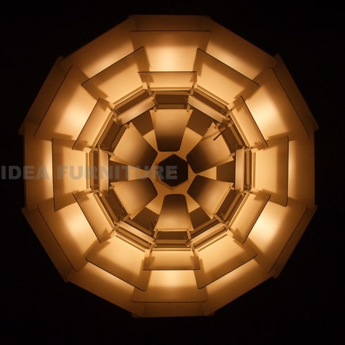 Artichoke Lamp Copper Color