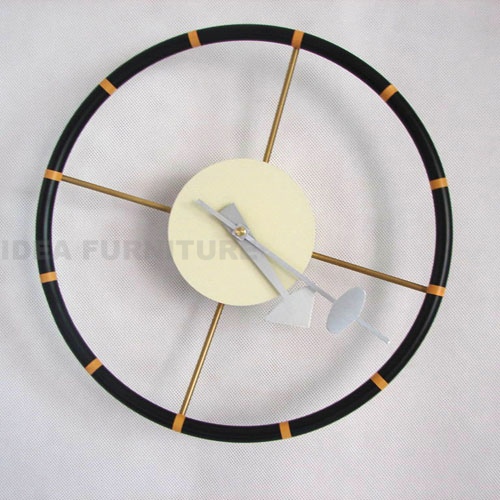 George Nelson Steering Wheel Clock