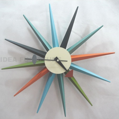 Gerorg Nelson Sunburst Clock