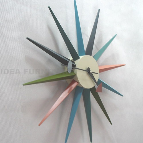 Gerorg Nelson Sunburst Clock