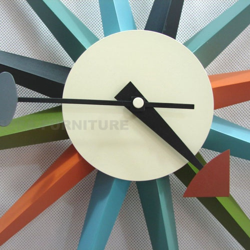 Gerorg Nelson Sunburst Clock