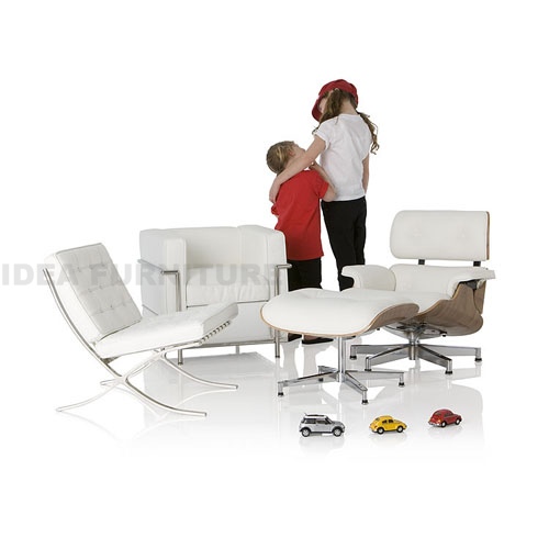 Kids Eames Chair and Ottoman