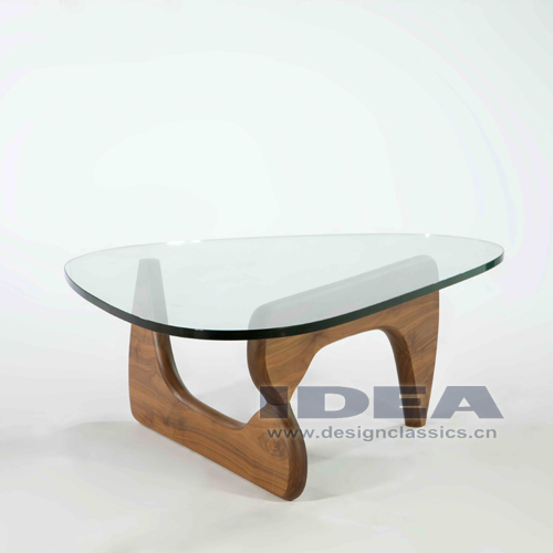 Isamu Noguchi Coffee Table Walnut Wooden