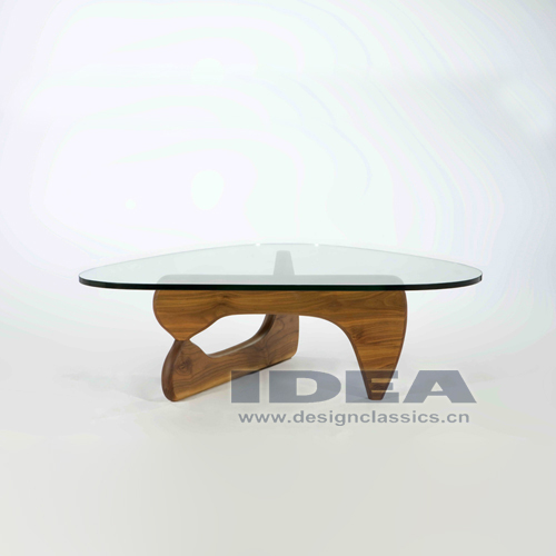 Isamu Noguchi Coffee Table Walnut Wooden