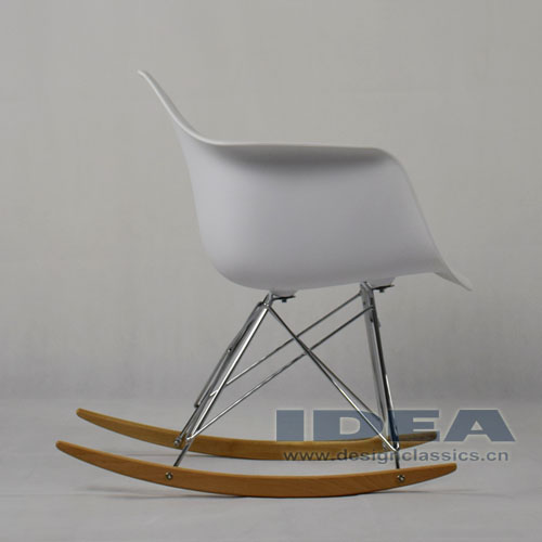 Eames Rocking Armchair White