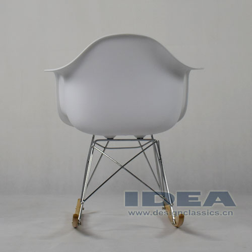 Eames Rocking Armchair White