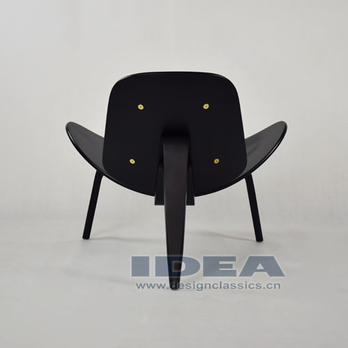 Wegner Shell Chair Black