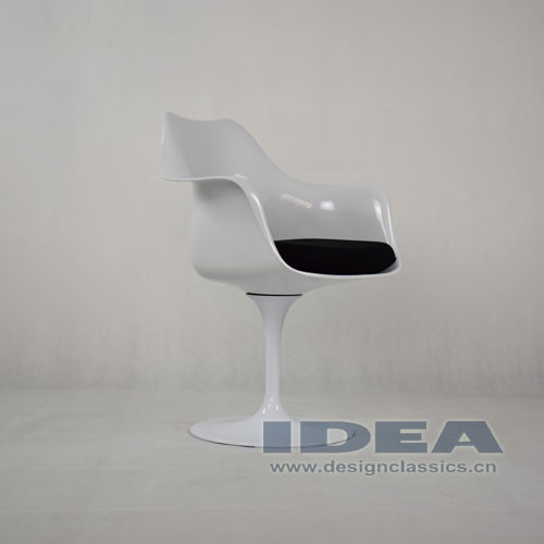 Tulip Armchair Black