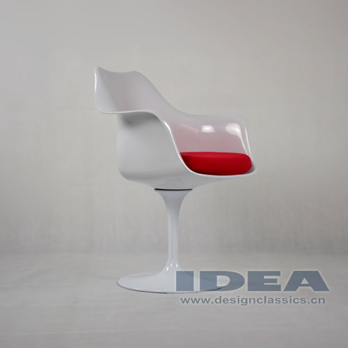 Tulip Armchair Red