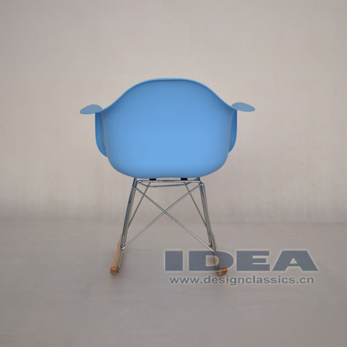 Eames Rocking Armchair Blue