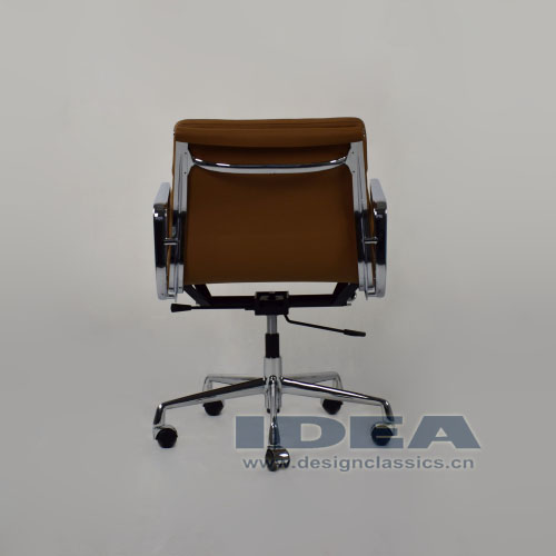 Eames Low Back Softpad Chair Brown