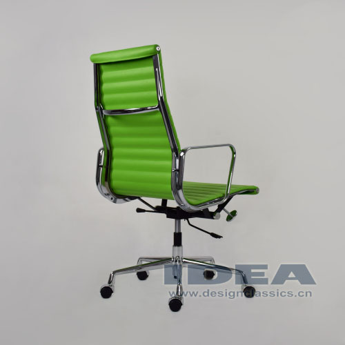 Eames Style Aluminum Office Chair Green