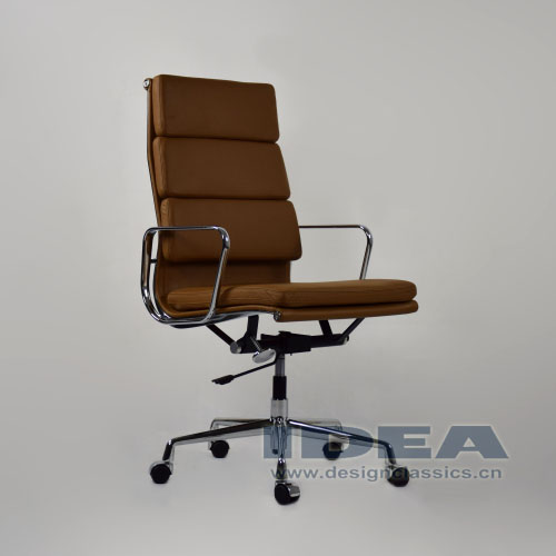 Eames Softpad High Back Office Chair Brown