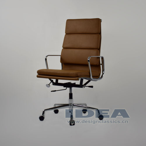 Eames Softpad High Back Office Chair Brown