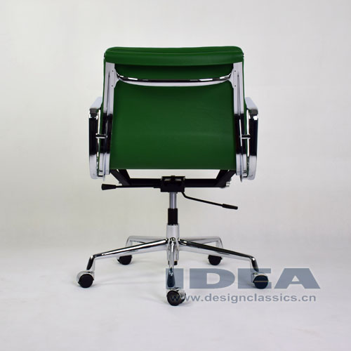 Eames Low Back Softpad Chair Green