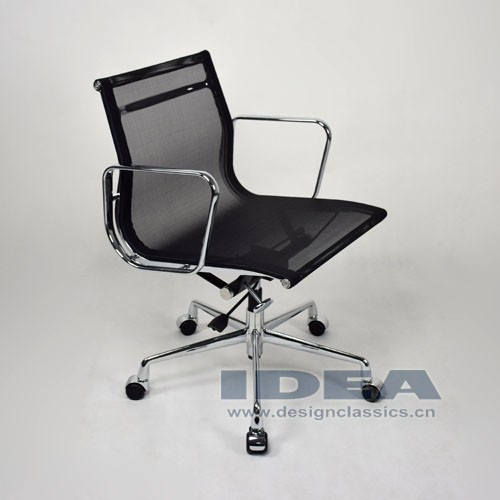Eames Mesh Low Back Office Chair Black