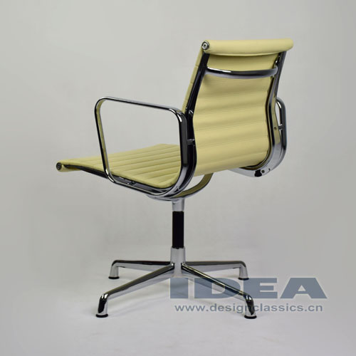 Charles And Ray Eames Office Chair Cream White Leather